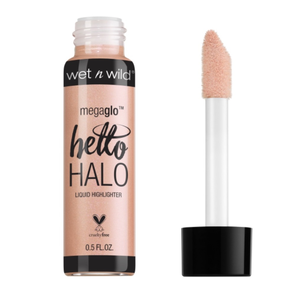 wet n wild megaglo hello Halo Liquid Highlighter in 304A Halo, Goodbye